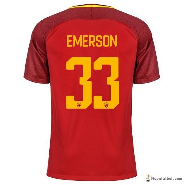 Camiseta As Roma Replica Primera Ropa Emerson 2017/18